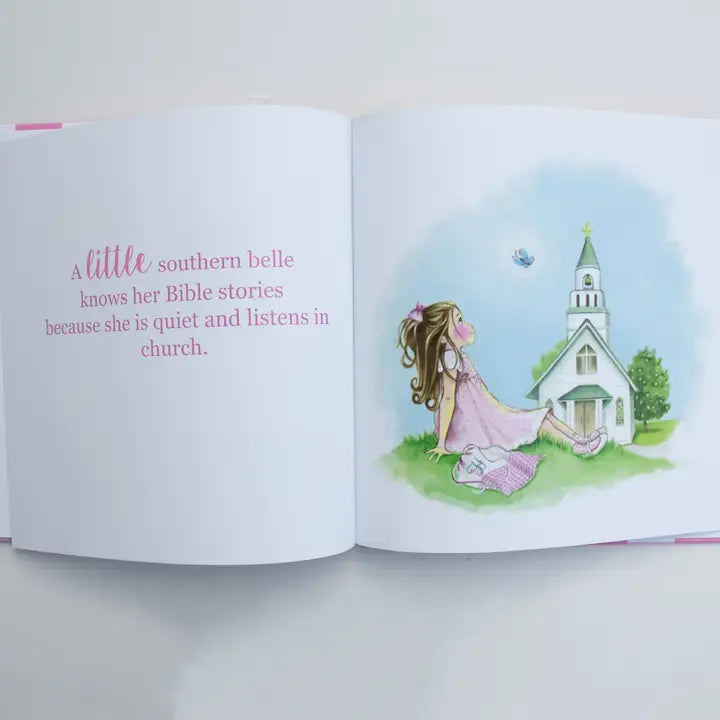 The Little Southern Belle Book illustrations.