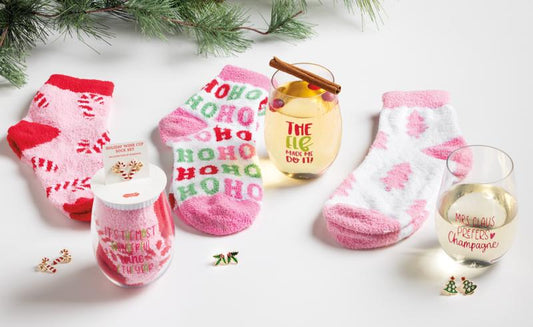 Holiday Wine Cup Gift Set