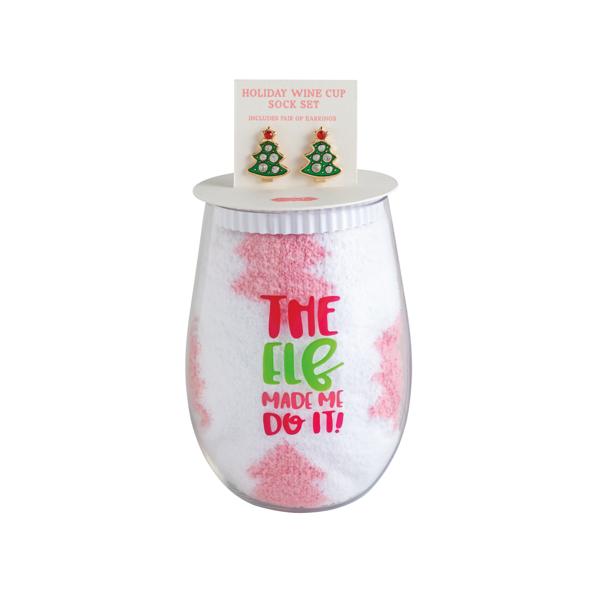 Holiday Wine Cup Gift Set