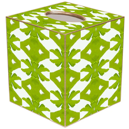 Green Palms Laura Park Tissue Box Cover