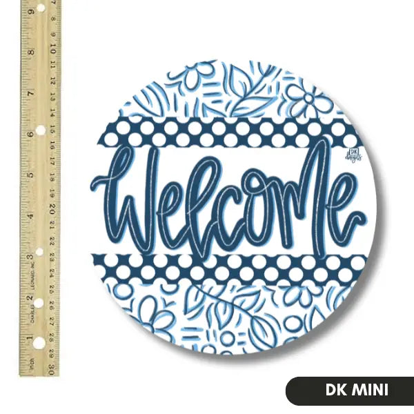 MINI Blue & White Welcome