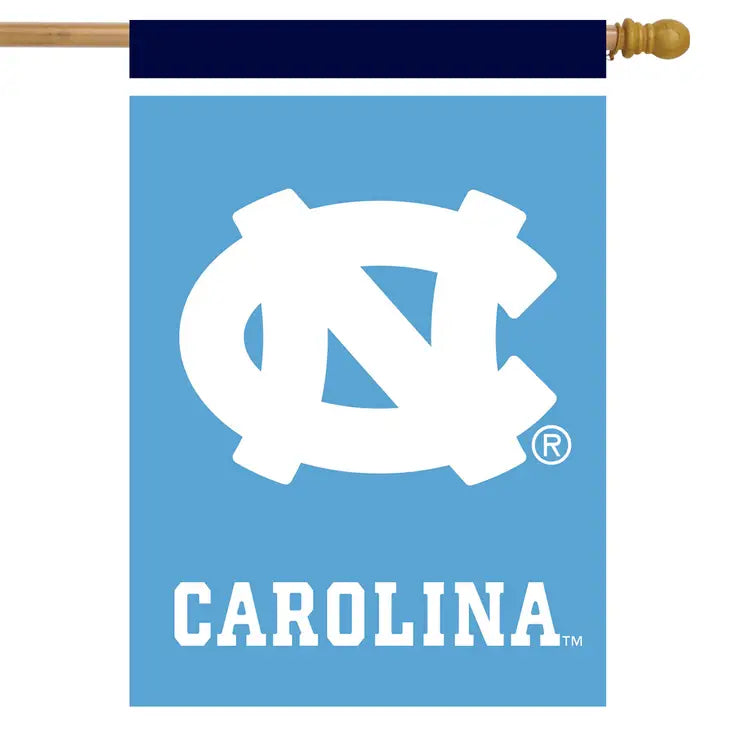 North Carolina Tar Heels NCAA House Flag