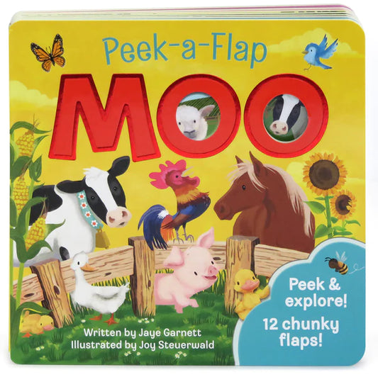 Peek-a-Flap Moo Book