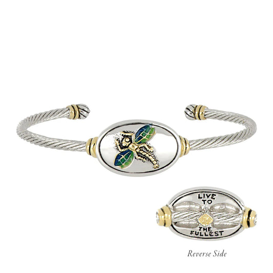 Dragon Fly Wire  Cuff
