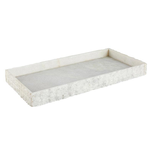 Raw Marble Long Tray