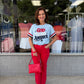 Brianna Cannon God Bless America Sparkle T-Shirt