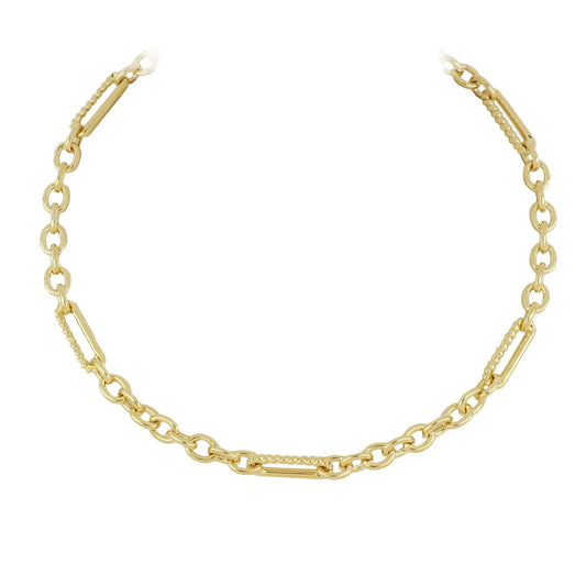 Diamante - JM Large & Small Link Necklace
