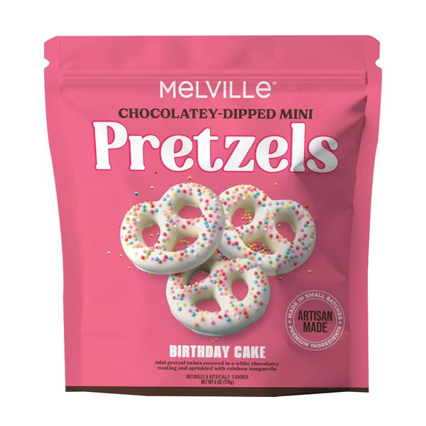 Birthday Cake Mini Pretzels