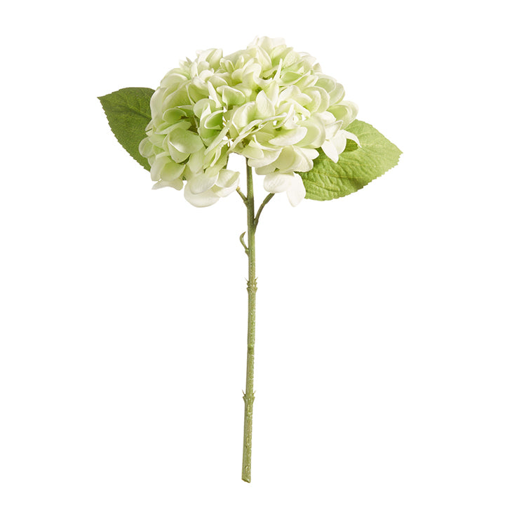 White Hydrangea Floral Stem