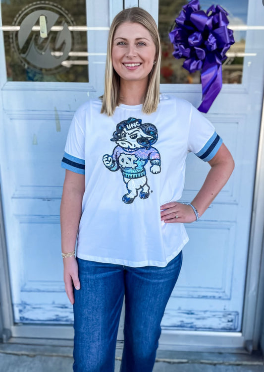 North Carolina Sparkle Logo T-Shirt