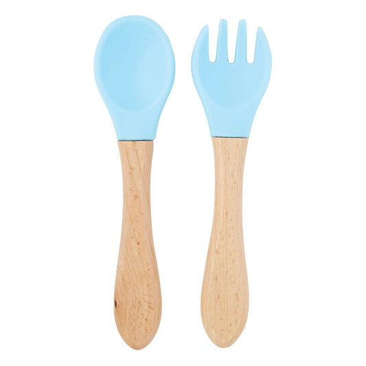 Silicone Spoon & Fork Set