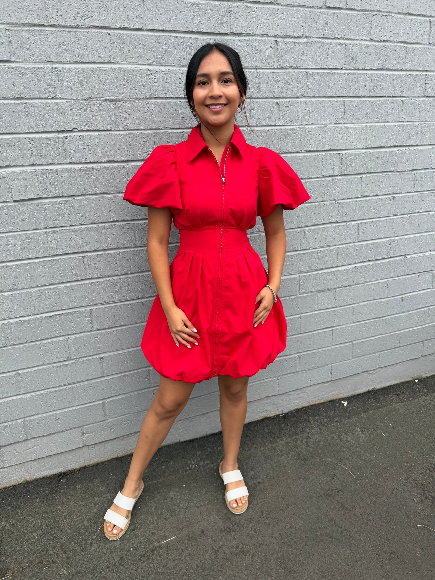 Melissa Bubble Mini Dress