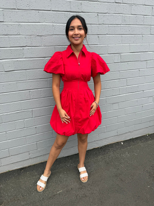 Melissa Bubble Mini Dress