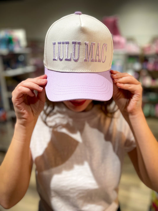 LULU MAC Light Purple Hat