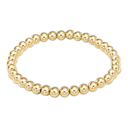 Extends-Classic Gold Bead Bracelet