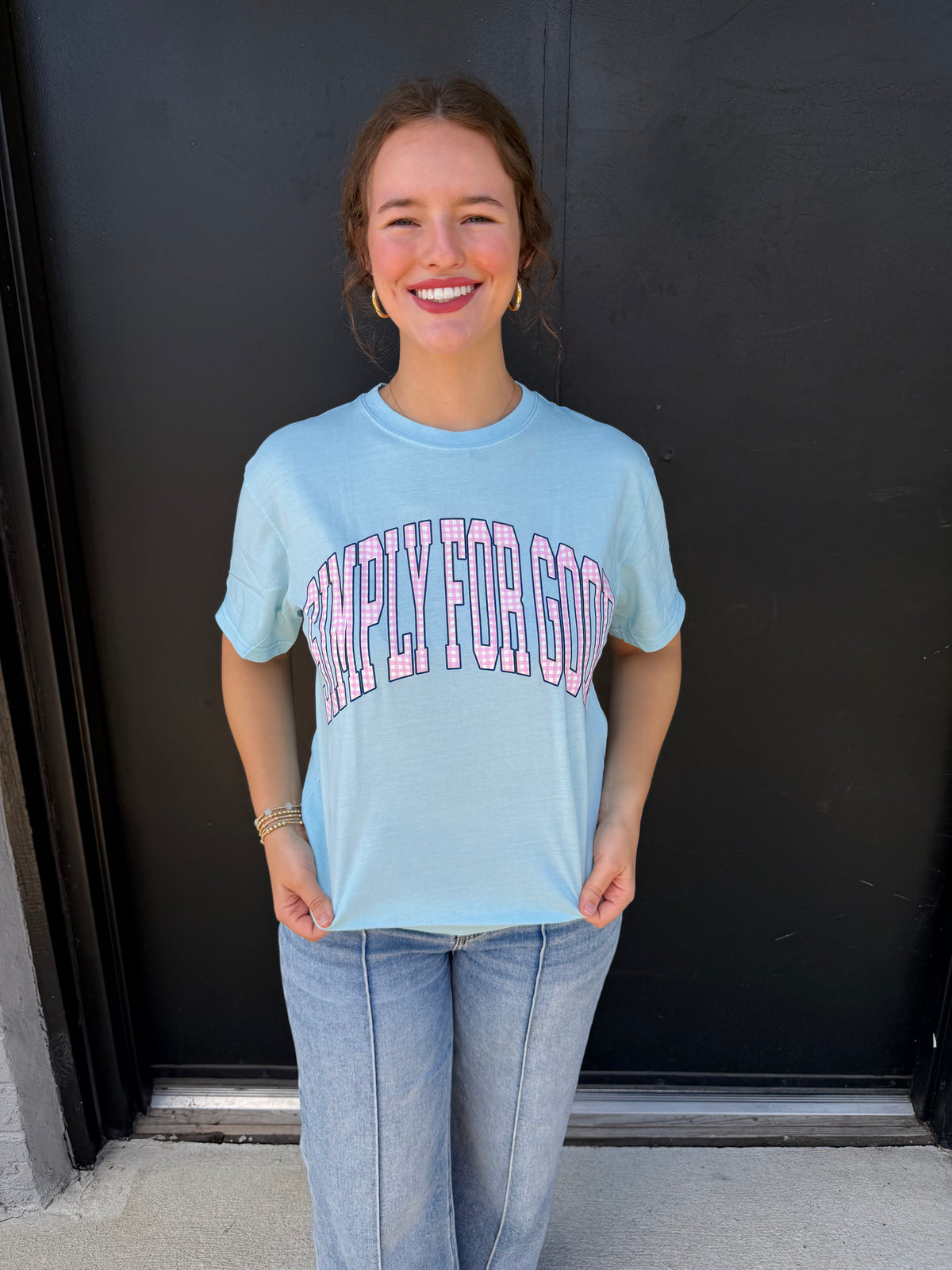 Short Sleeve Glacier Simply For Good Tee