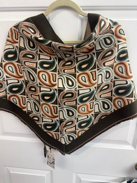 Printed Triangle Scarf/Wrap