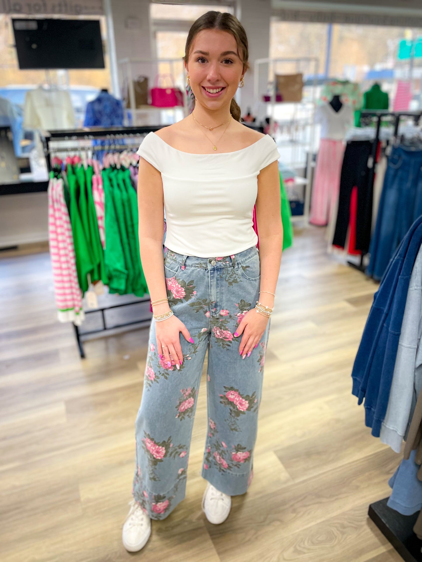 Second Skin Off Shoulder Top