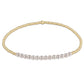 Gold Bliss 2mm Bead Bracelet-Gemstone