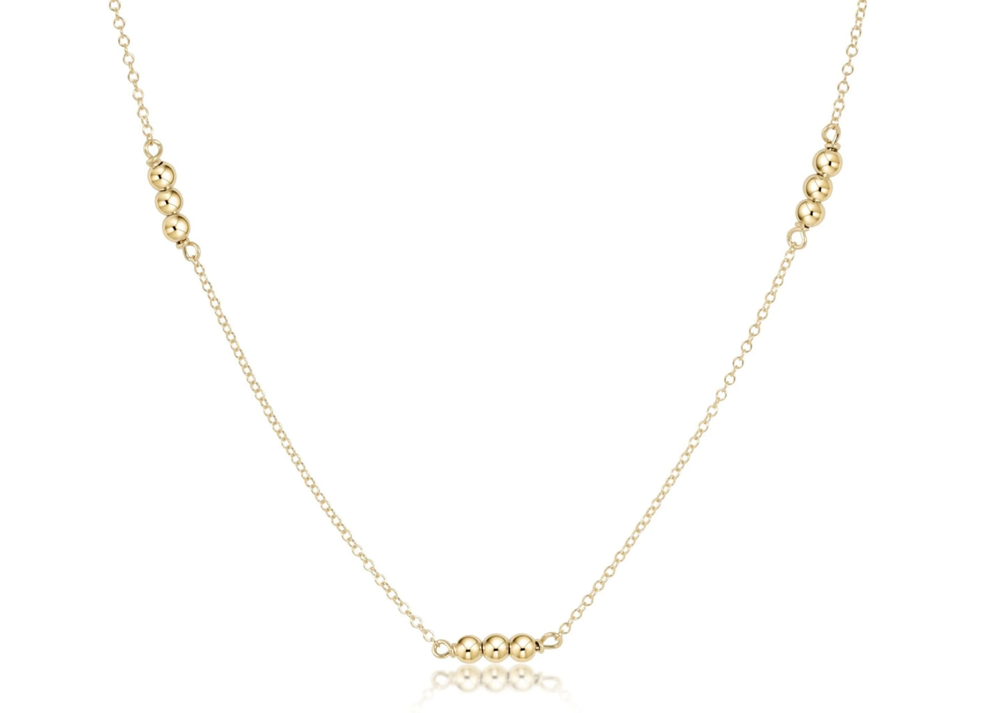 Enewton - 15" Choker Joy Simplicity Chain  Gold - Gold 3mm
