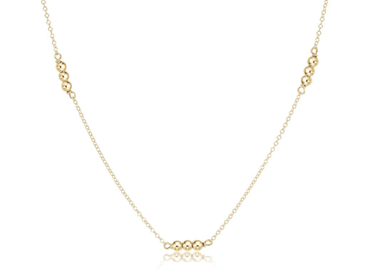 Enewton - 15" Choker Joy Simplicity Chain  Gold - Gold 3mm