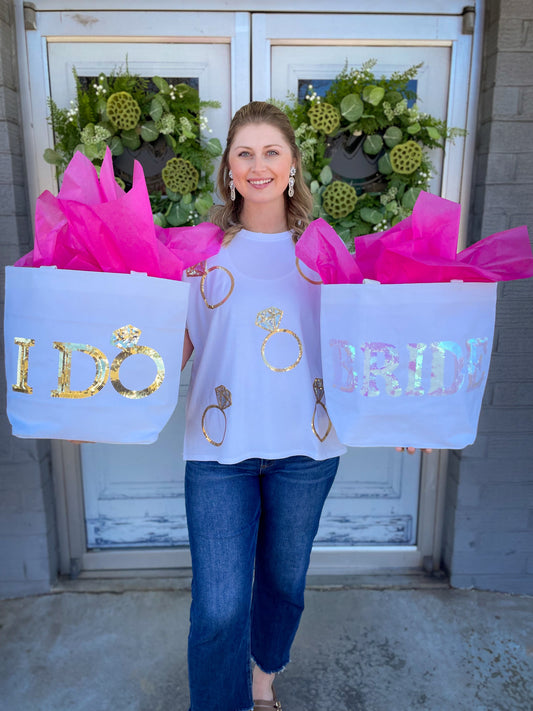 Bride Sparkle Tote