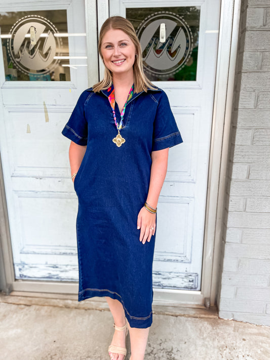 Ivy Denim Dress