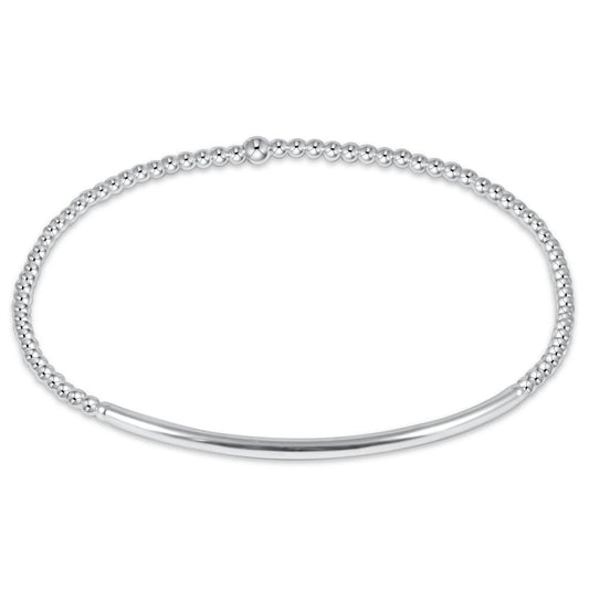 Enewton - Classic Sterling 2mm Bead Bliss Bar Bracelet