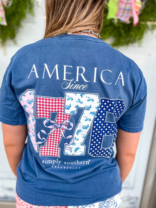 Short Sleeve Youth America Tee