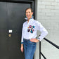 Marina Multicolor Leopard Long Sleeve Shirt