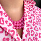 Sloane Tonal Cheetah 3/4 Sleeve Dress