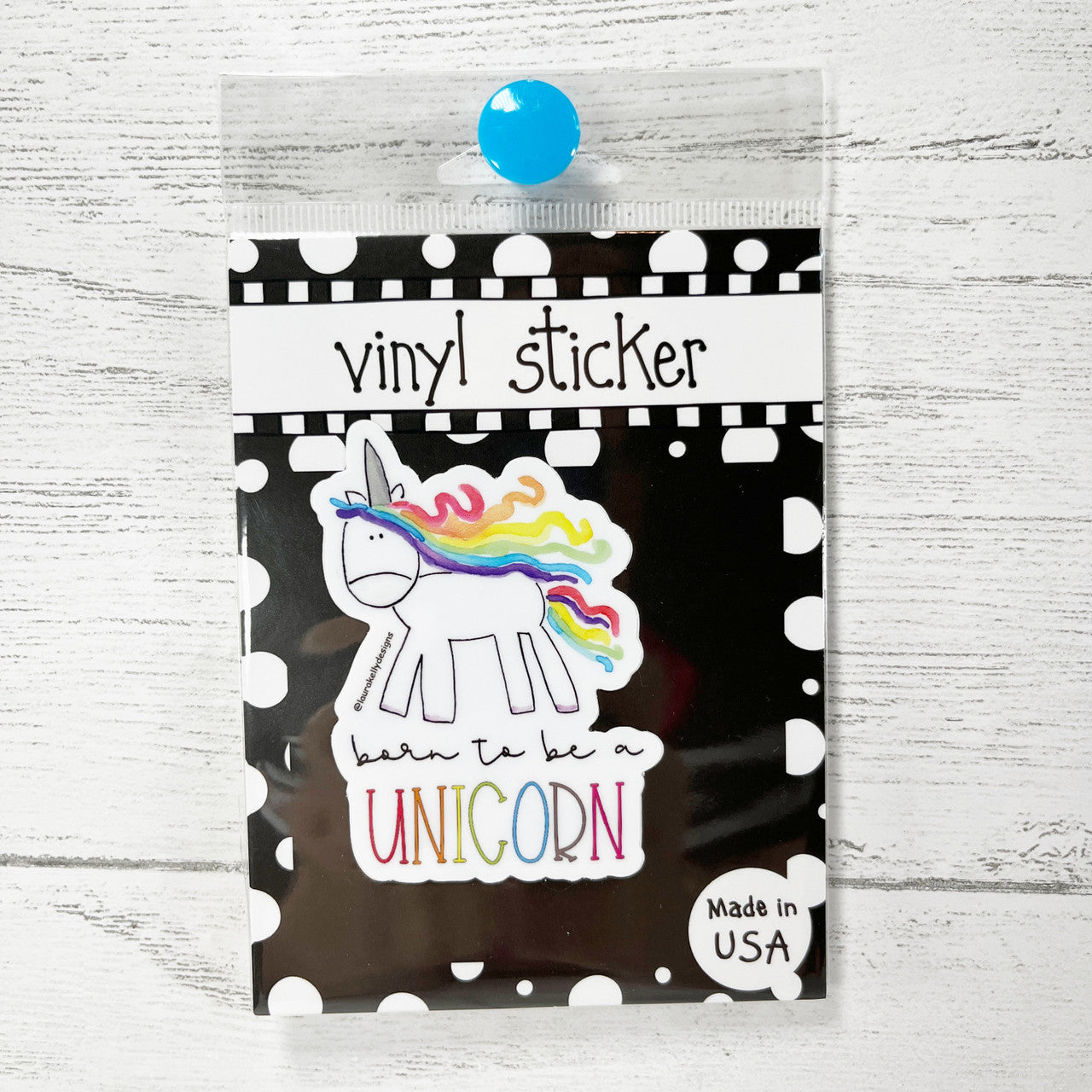 Unicorn Vinyl Sticker