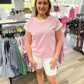 Lainey Stripe Tee