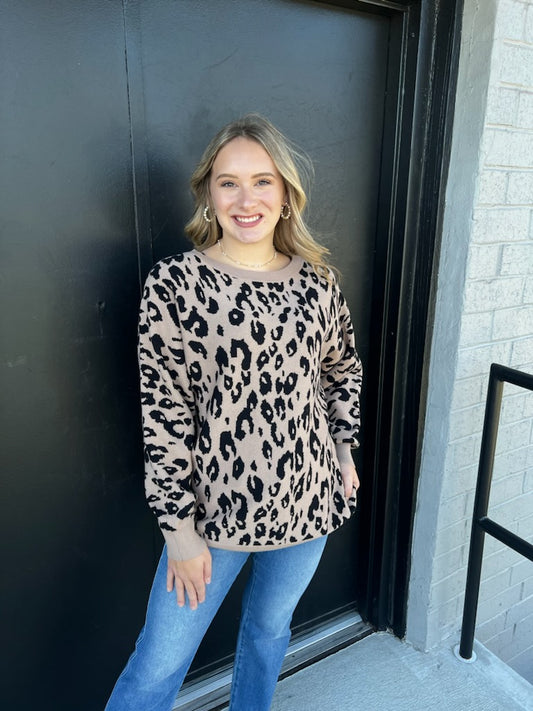 Emmy Cheetah Sweater