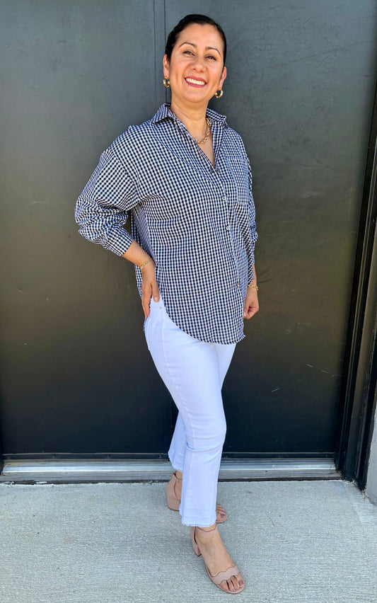 Ryle Button Top