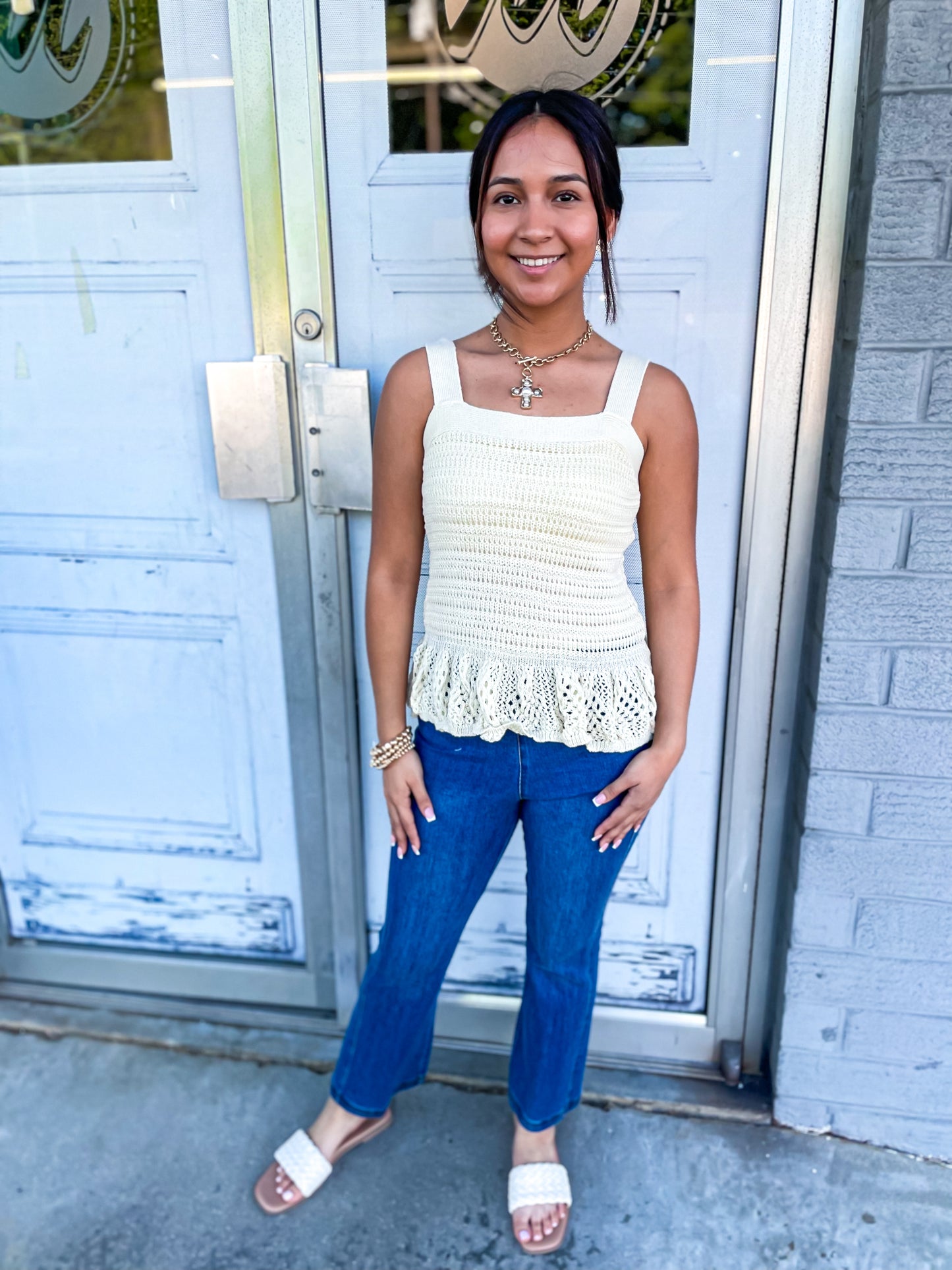 Brea Crochet Top