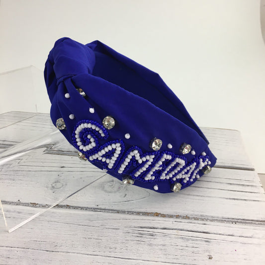 Beaded Gameday Headband