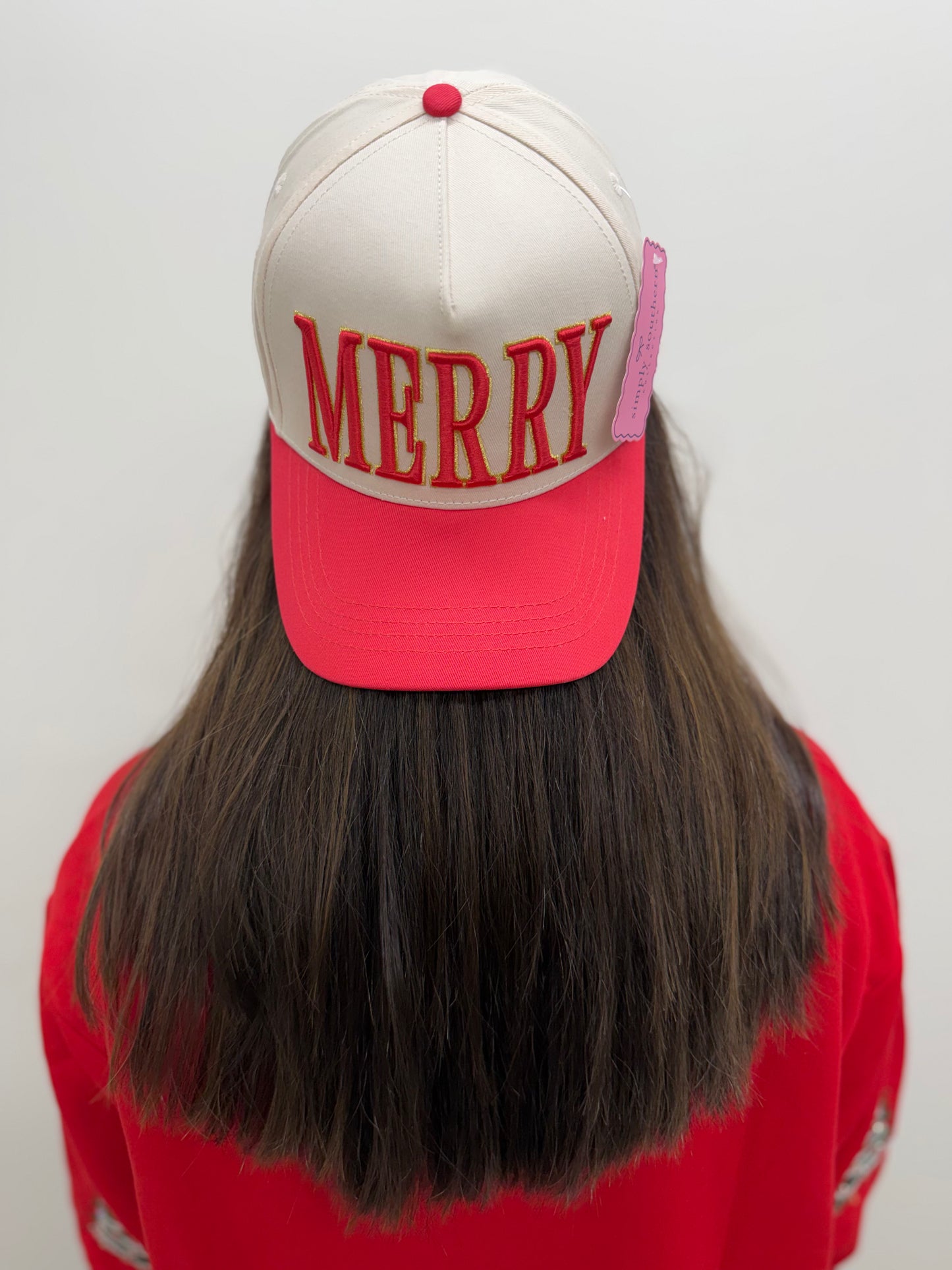 Red Merry Trucker Hat