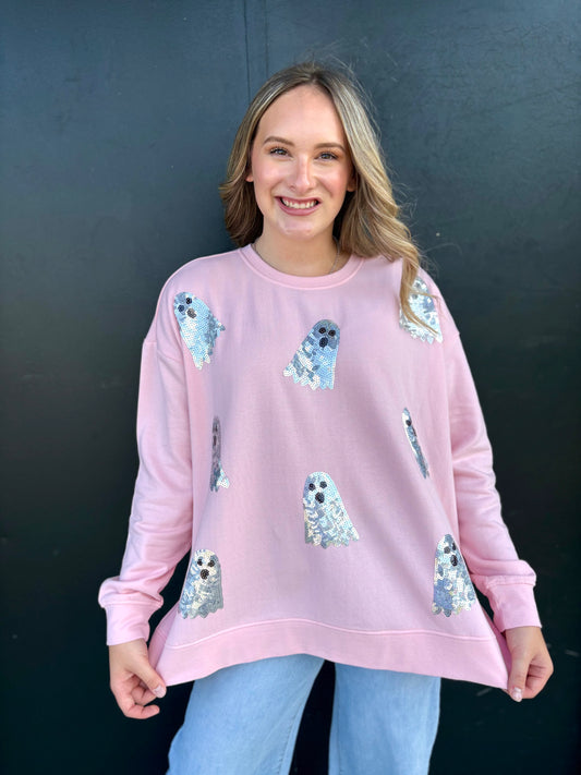 Sparkle Ghost Sweatshirt