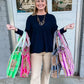Quilted Tiger Tote Bag