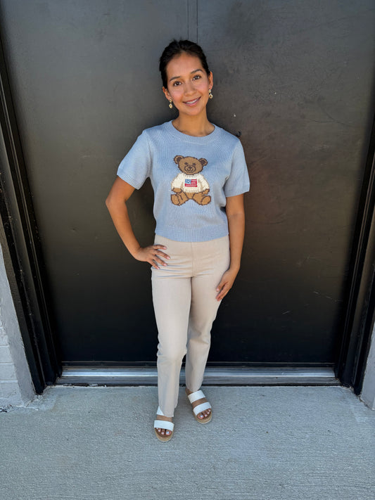Teddy Sweater Top