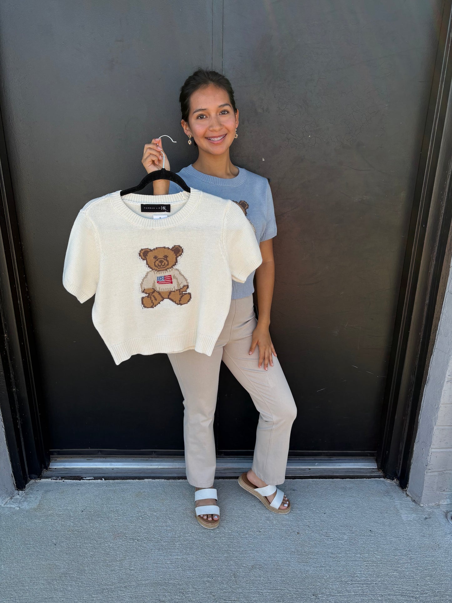 Teddy Sweater Top