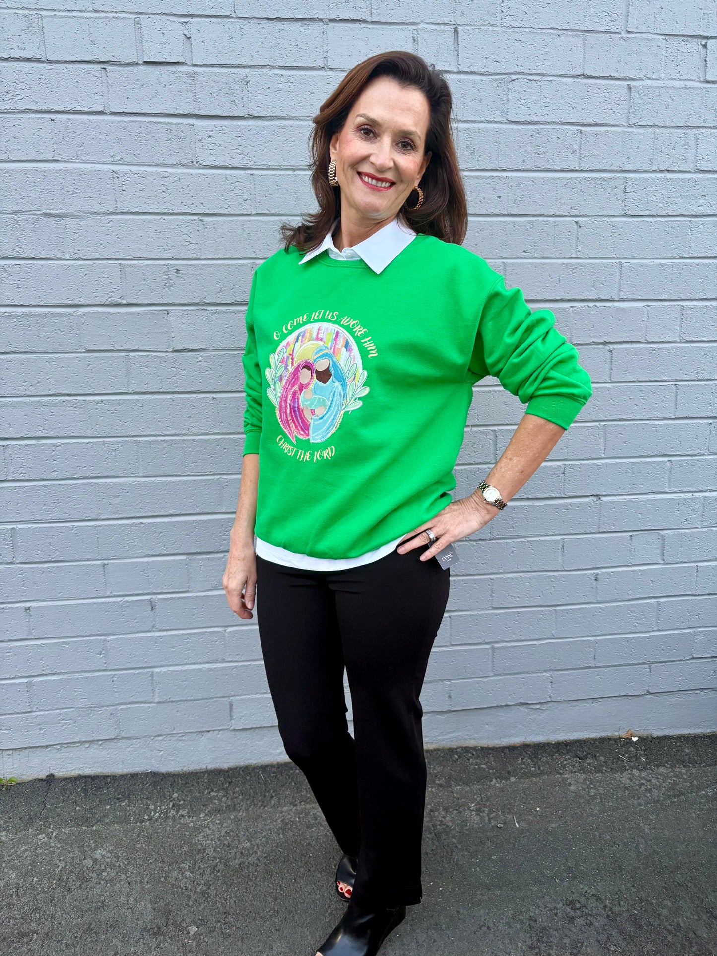 MY LIFE MATTERS - O Come Let Us Adore Him Pullover