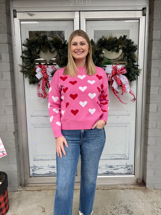 Sasha Heart Sweater