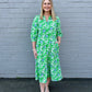 Cameron Daisy Chain Green Dress
