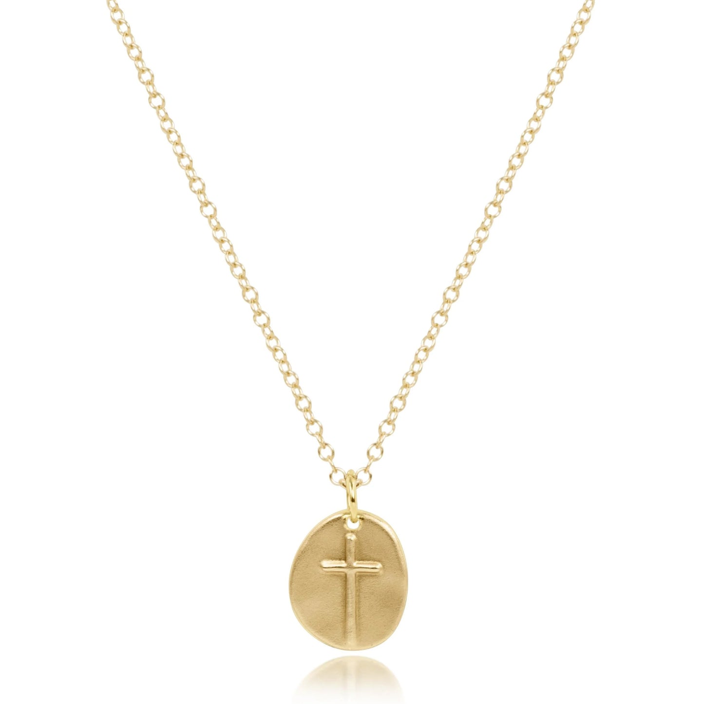 Enewton - 16" Necklace Gold - Inspire Small Gold Charm