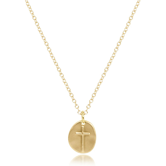 Enewton - 16" Necklace Gold - Inspire Small Gold Charm