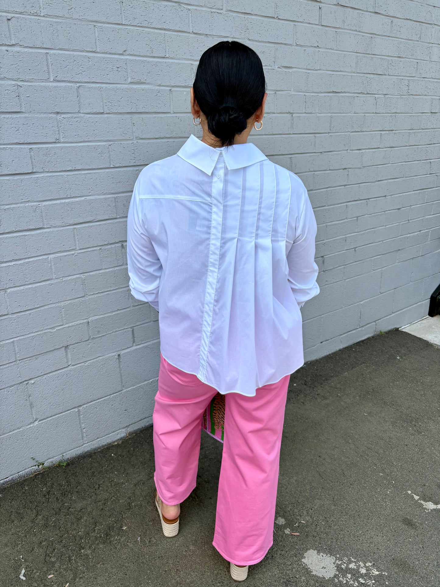 Josh Top with Pleating