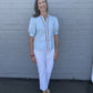 Elaine Light Blue Top