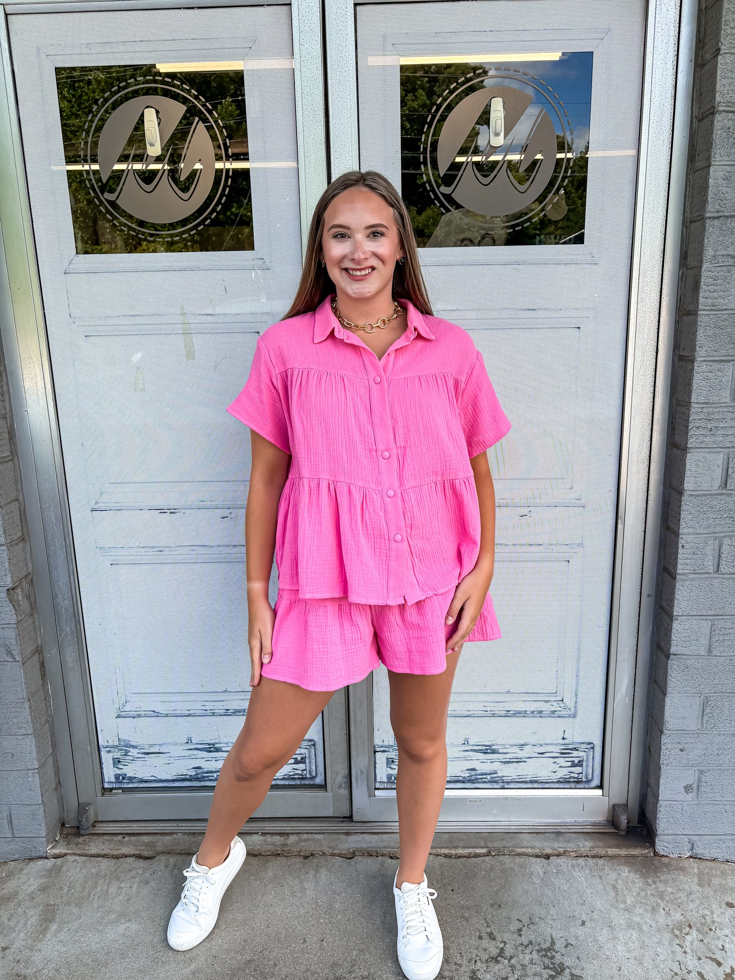 Ember Gauze Top